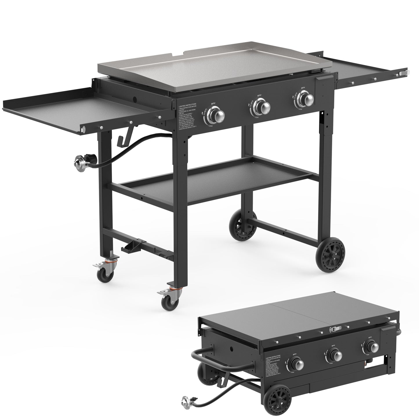 HeroFire-PROPANE FLAT TOP GRIDDLE