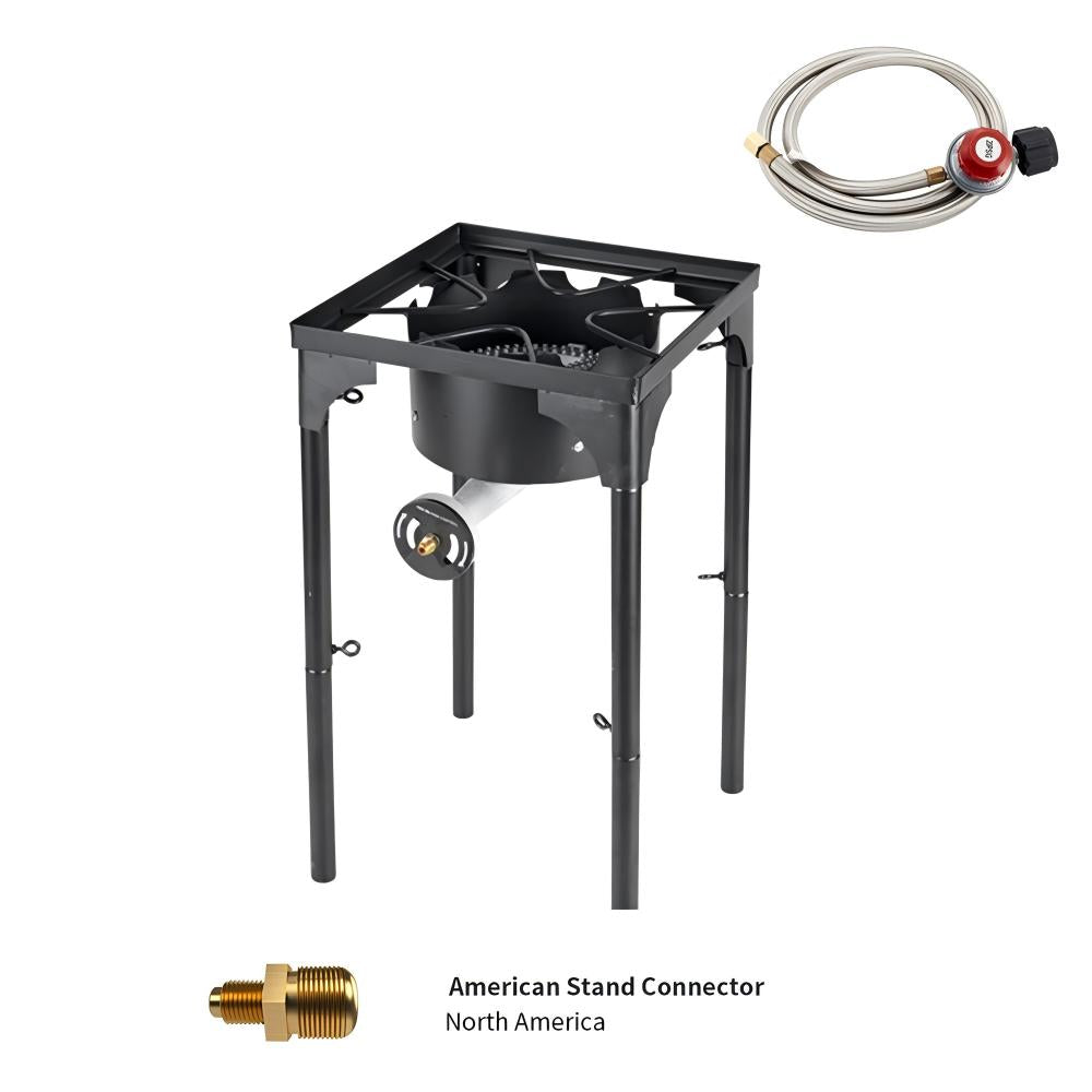 HeroFire-1-Burner High Pressure with B054 Burner HighTemperture Painting