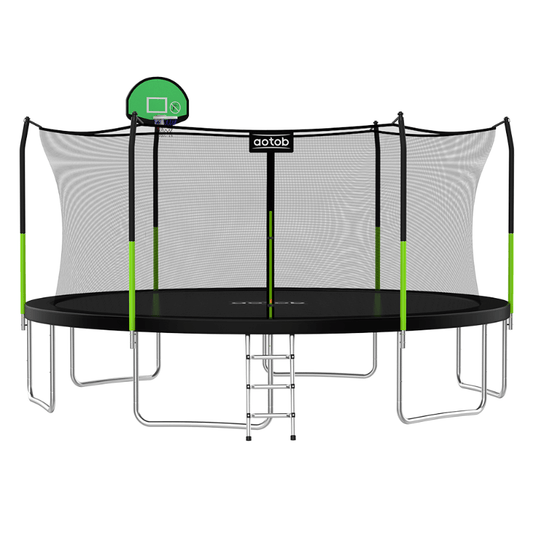 Aotob-14ft In-Net Round Trampoline