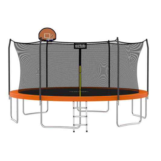 Aotob-15ft In-Net Round Trampoline