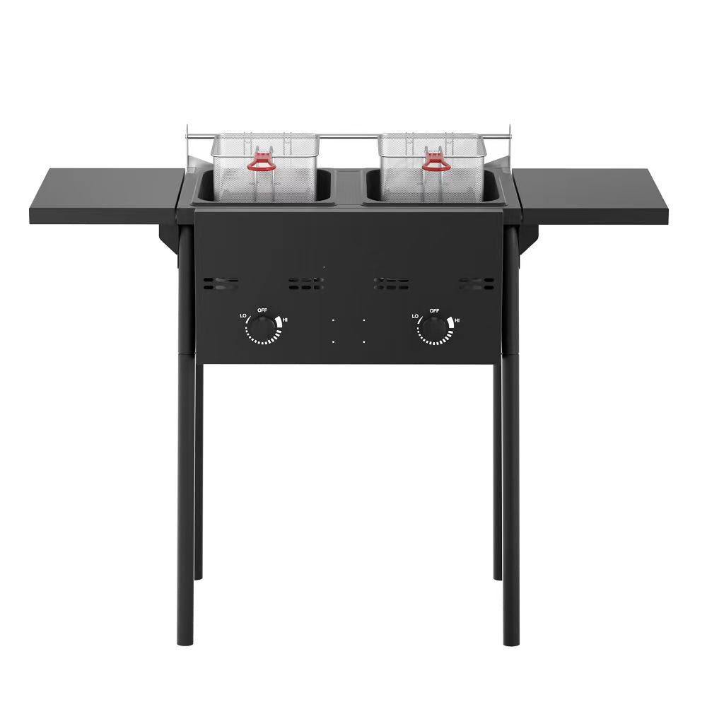 HeroFire-Double deep fryer