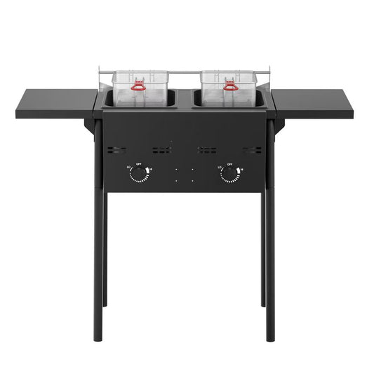 HeroFire-Double deep fryer