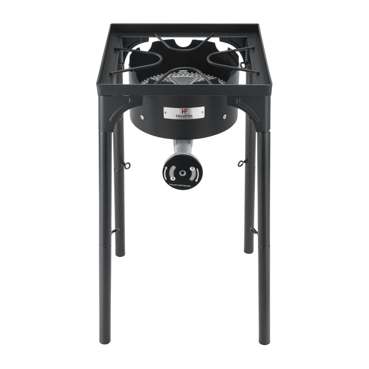 HeroFire-1-Burner High Pressure with B054 Burner HighTemperture Painting
