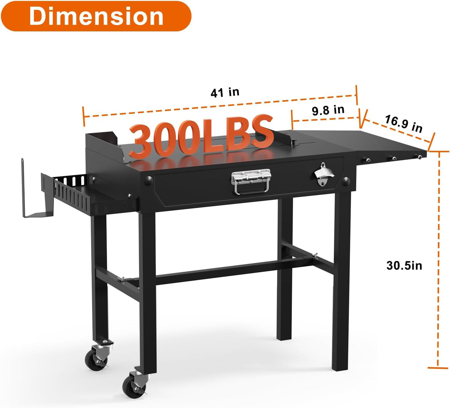 HeroFire-Portable Folding Grill Table