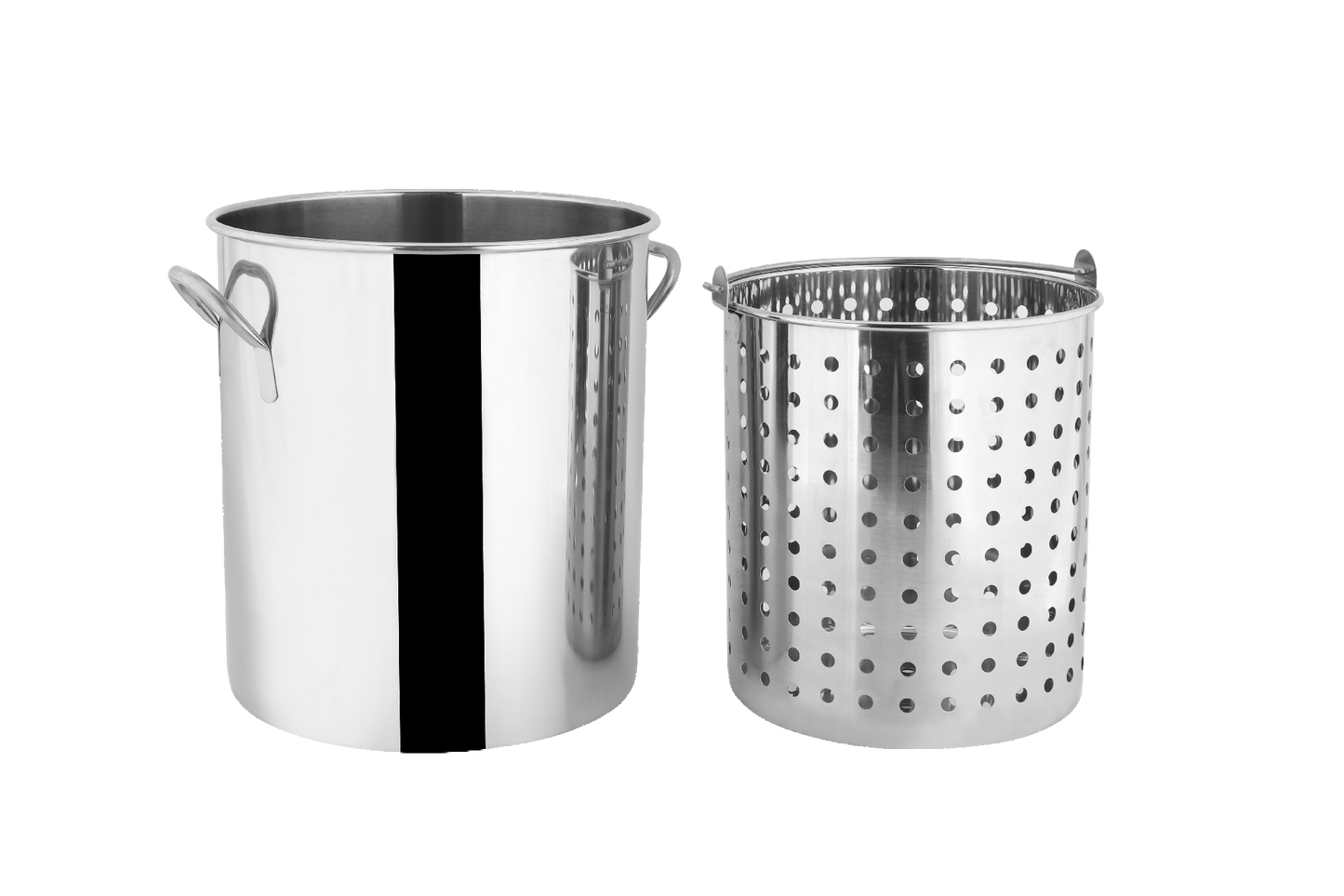 FRYING POT SET WITH STEAMER