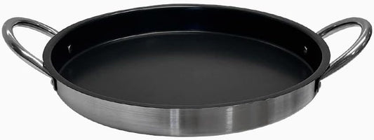 STAINLESS STEEL w/TEFLON FLAT COMAL